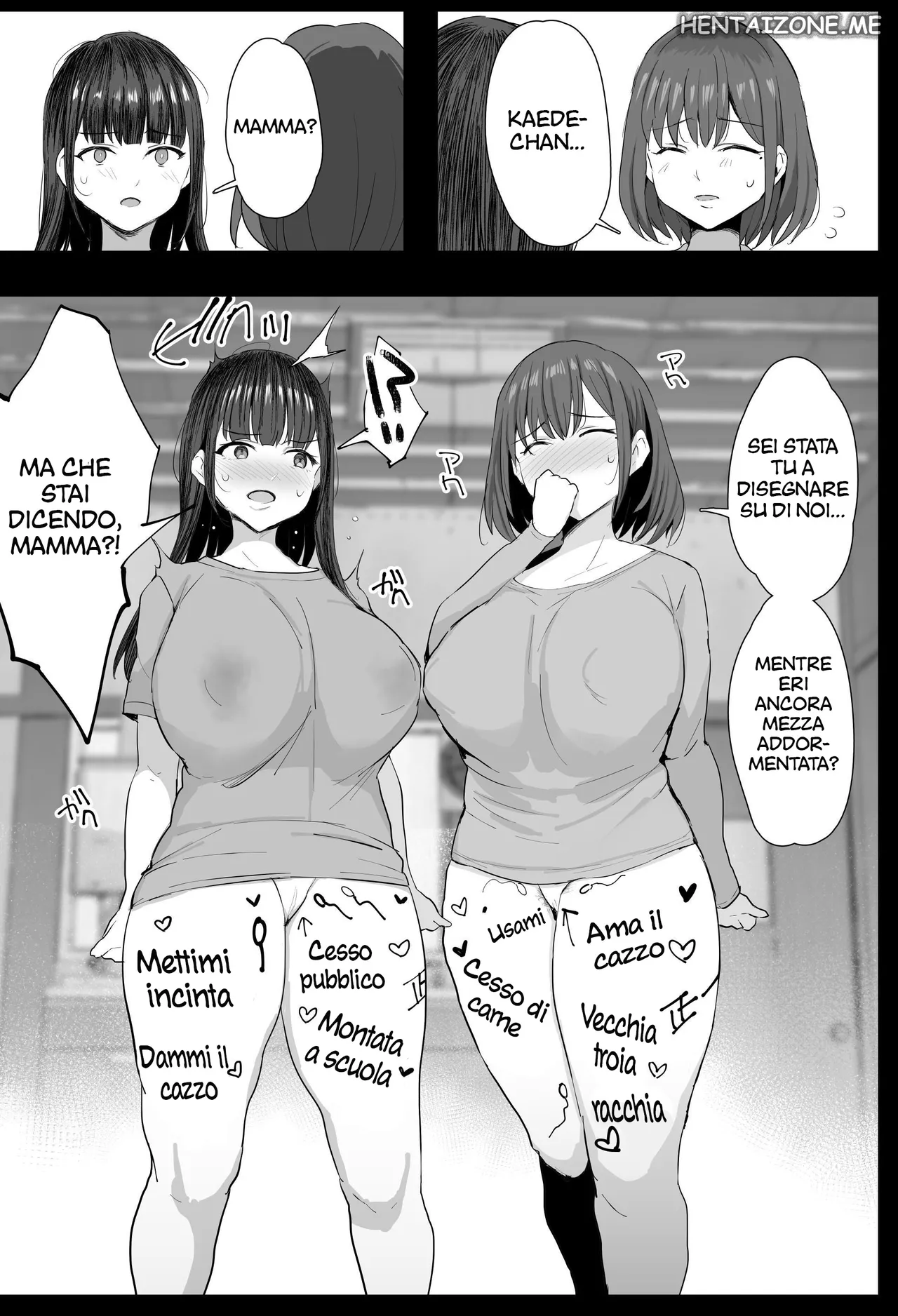 [Jack to Nicholson (NoriPachi)] Watashi-tachi, Oyakodoni AV Totte Jorei Shimashita | Filmino porno madre e figlia [Italian] 이미지 번호 10