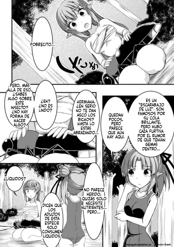 [Potu] Mushi Karami Emaki ~Kouchuu to Elf no Shimai Jou~ [Spanish] [MTL] 8eme image