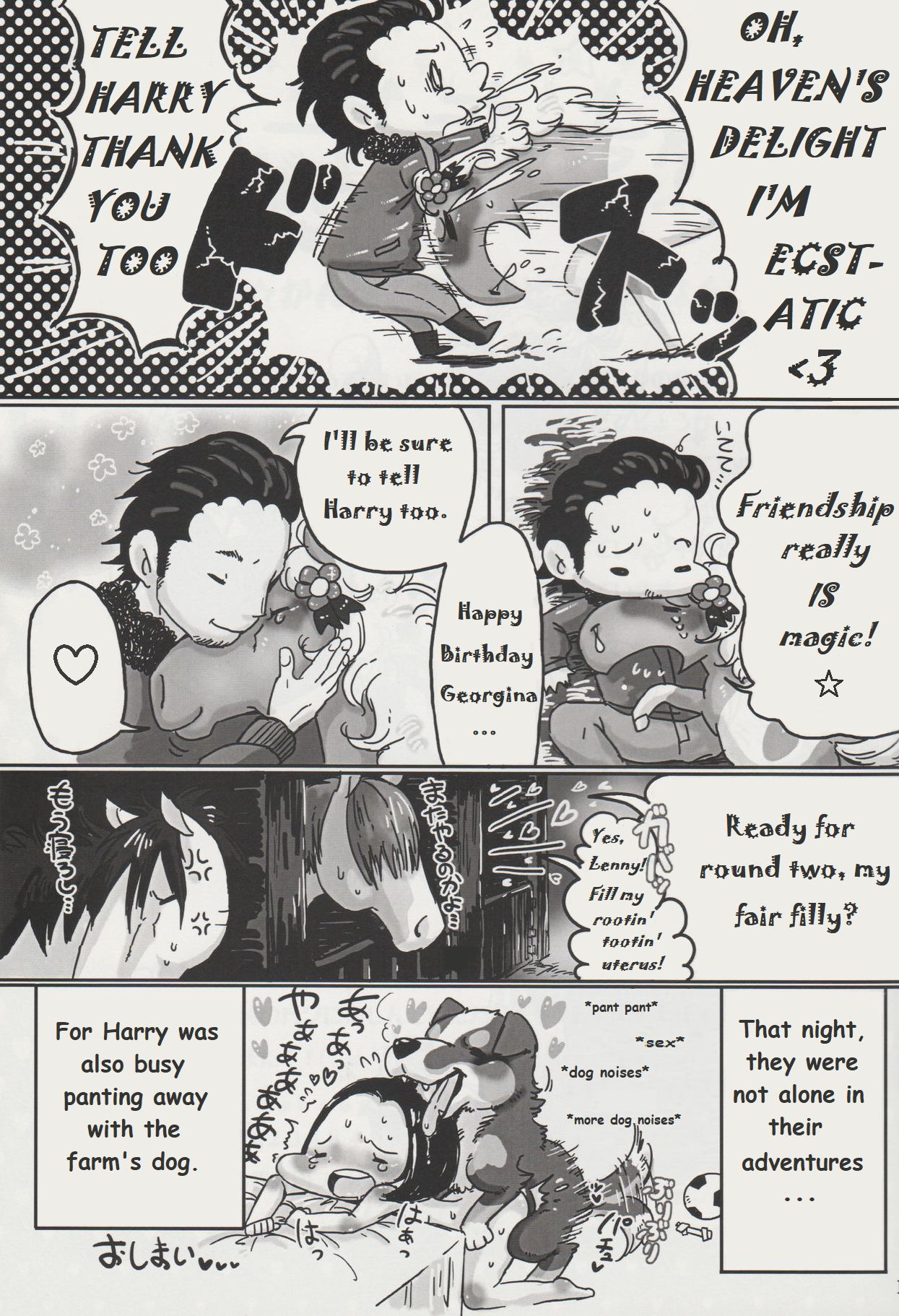 (Fur-st 3) [Sibakan. (Mocokitty)] Horny Pony Stable [English] [KHM Translations] numero di immagine  18