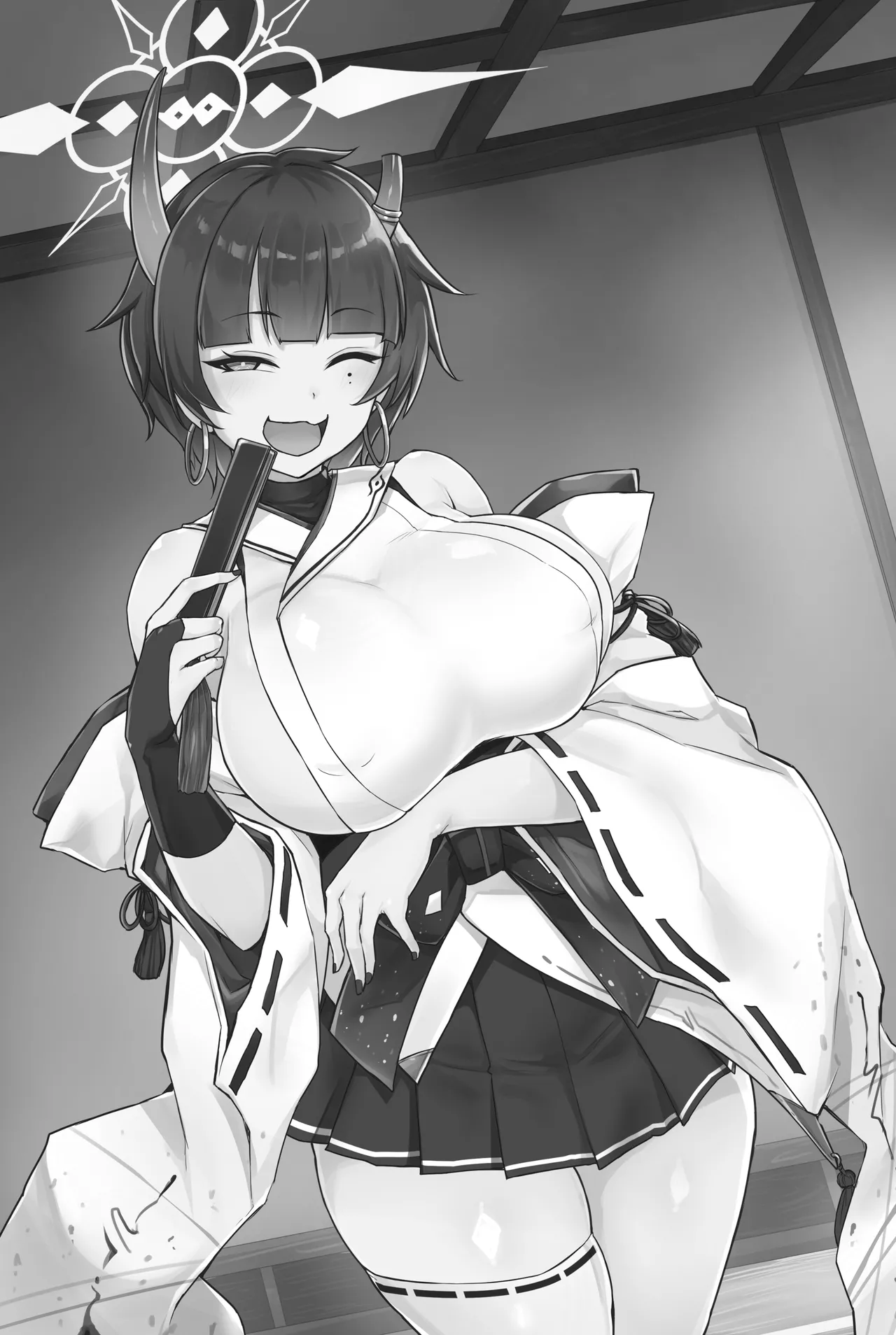 [seikonjirushi (Sucota)] Niyaniya Kao ga Torokeru made Pakopako suru Hanashi | 비웃던 얼굴이 녹아내릴 때까지 박아대는 이야기 (Blue Archive) [Korean] [Reminiscencely] [Digital] 画像番号 2