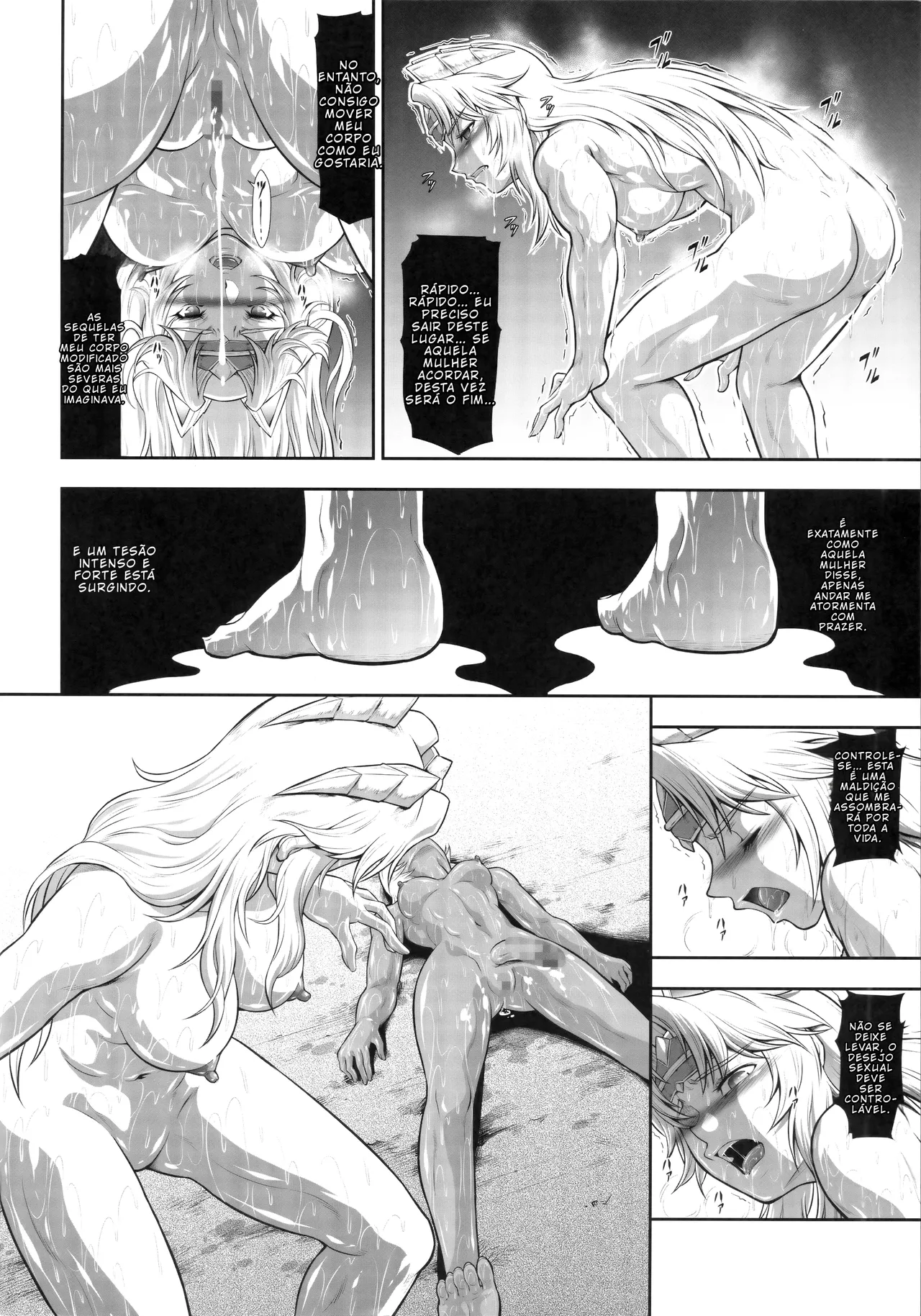 [Yokohama Junky (Makari Tohru)] Solo Hunter no Seitai WORLD 12 [Portuguese-BR] [BLACKSUB] numero di immagine  7