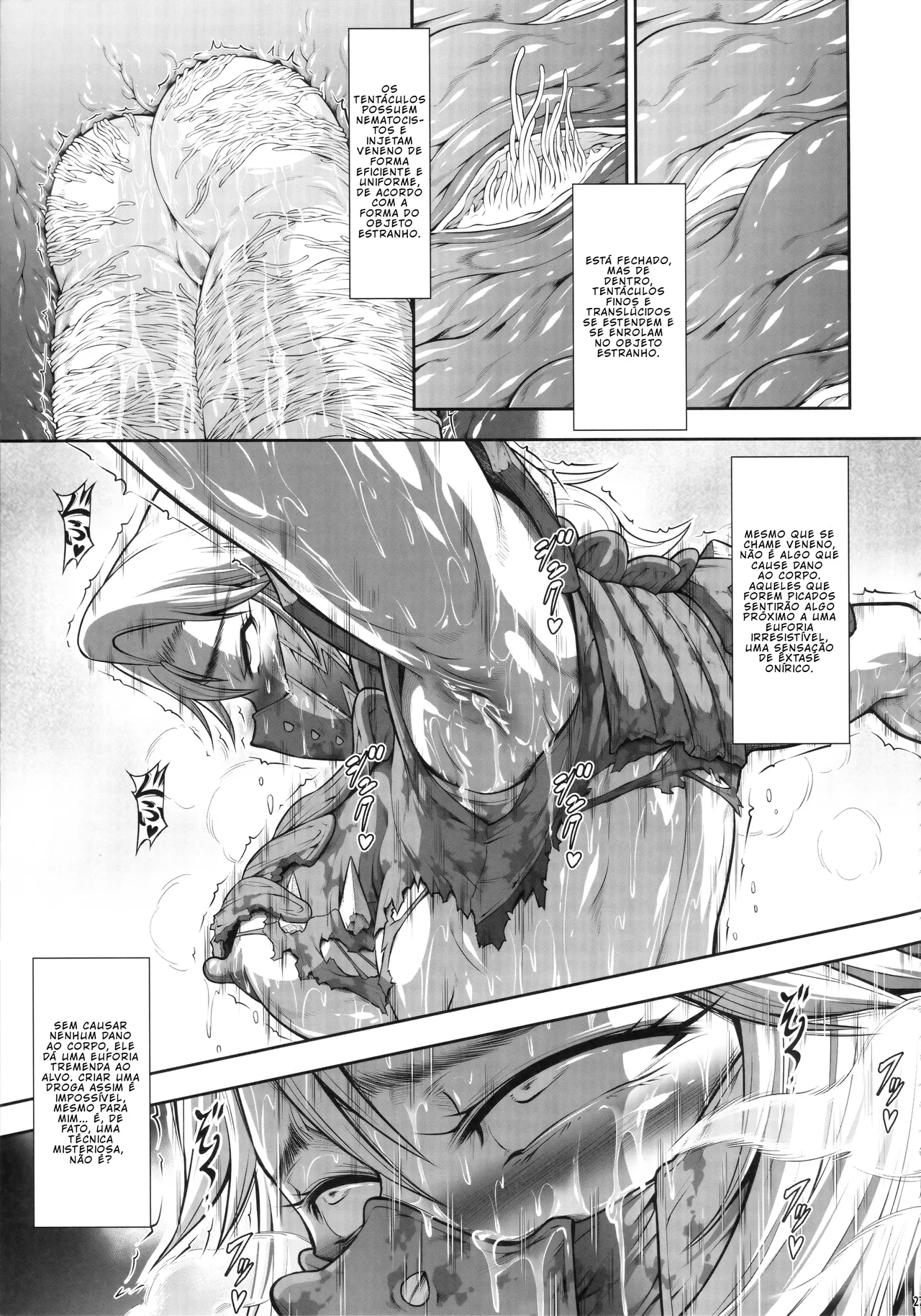 [Yokohama Junky (Makari Tohru)] Solo Hunter no Seitai WORLD 12 [Portuguese-BR] [BLACKSUB] numero di immagine  26