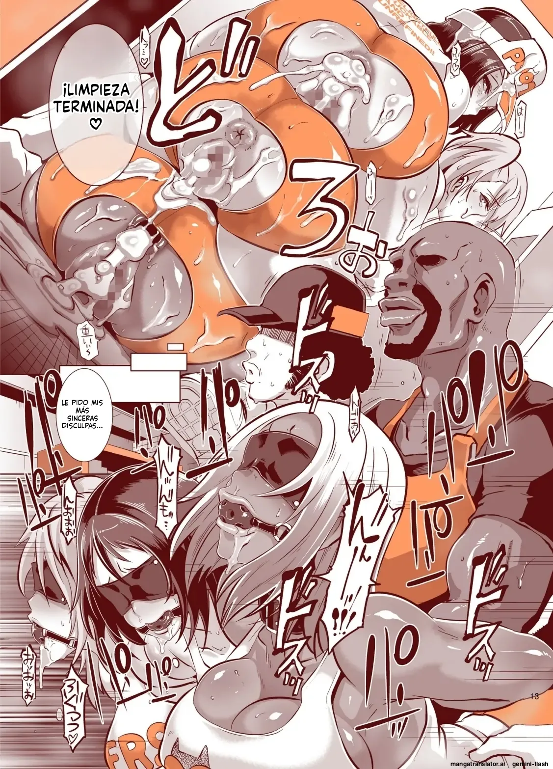 [Eroquis! (Butcha-U)] Delightfully Fuckable and Unrefined!! HAPPY HOUR!! [Spanish] [MTL] [Digital] Bildnummer 13