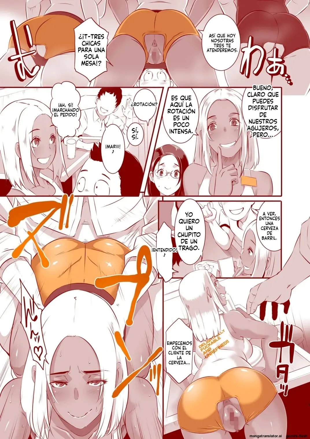 [Eroquis! (Butcha-U)] Delightfully Fuckable and Unrefined in Shibuya!! [Spanish] [MTL] [Digital] 图片编号 7