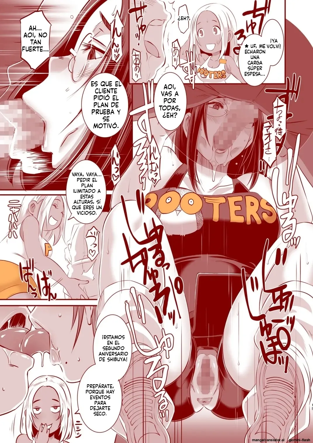 [Eroquis! (Butcha-U)] Delightfully Fuckable and Unrefined in Shibuya!! [Spanish] [MTL] [Digital] 图片编号 15