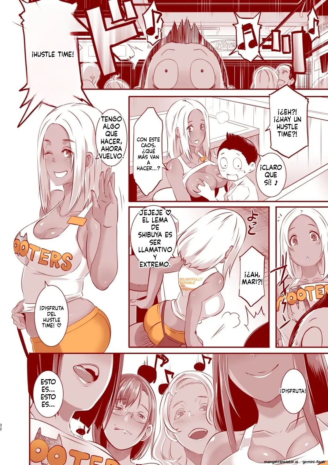 [Eroquis! (Butcha-U)] Delightfully Fuckable and Unrefined in Shibuya!! [Spanish] [MTL] [Digital] 图片编号 32