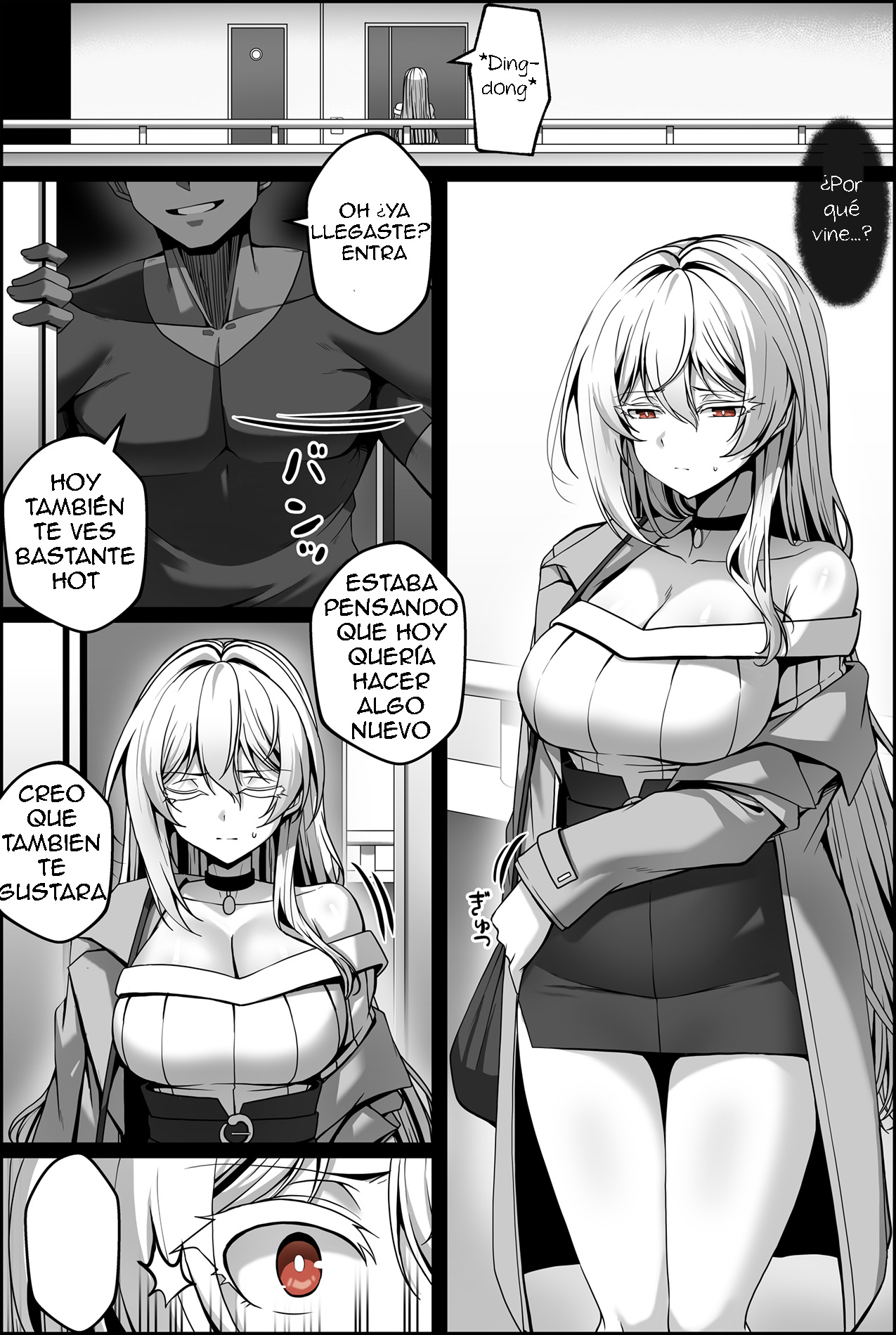 [Paya8] Yowami o Nigirareta Onna 1-2｜Chantajeada con su Debilidad 1-2 [Spanish] [ Ren.traductor] Bildnummer 8