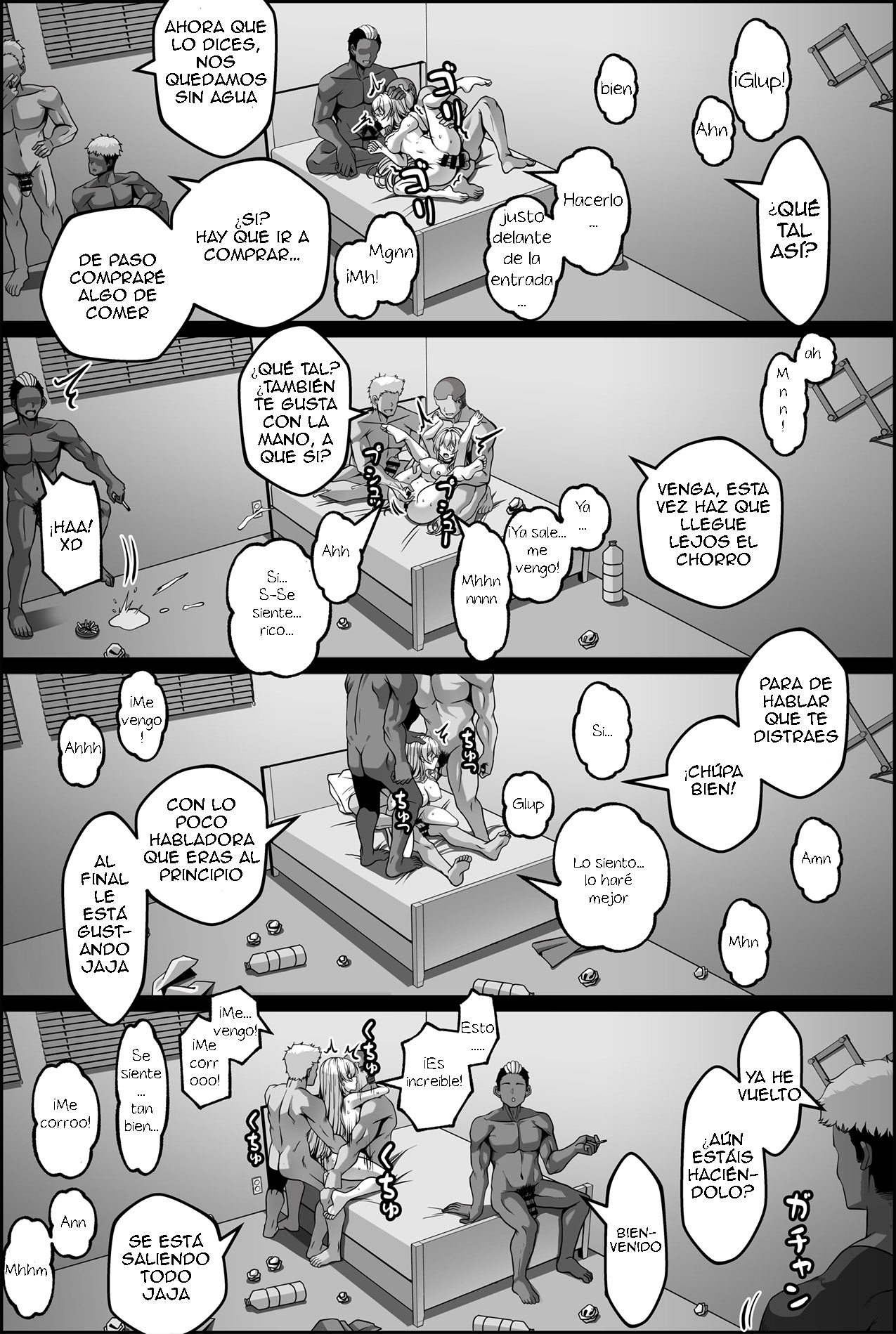 [Paya8] Yowami o Nigirareta Onna 1-2｜Chantajeada con su Debilidad 1-2 [Spanish] [ Ren.traductor] Bildnummer 18