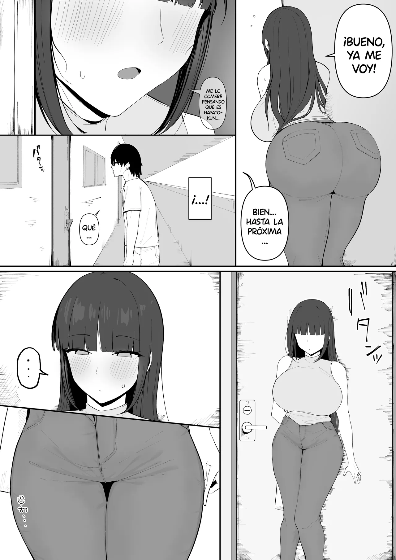 [Asia no Hiraki (Eisia)] Tonari no Heya no Inma Tsuma.｜La Esposa Súcubo del Apartamento de al Lado. [Spanish] [DARKSIDE] Bildnummer 5