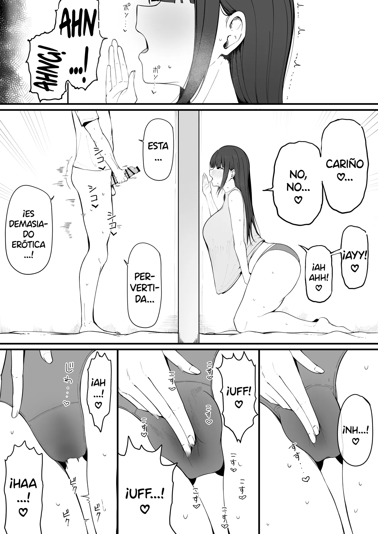 [Asia no Hiraki (Eisia)] Tonari no Heya no Inma Tsuma.｜La Esposa Súcubo del Apartamento de al Lado. [Spanish] [DARKSIDE] Bildnummer 7