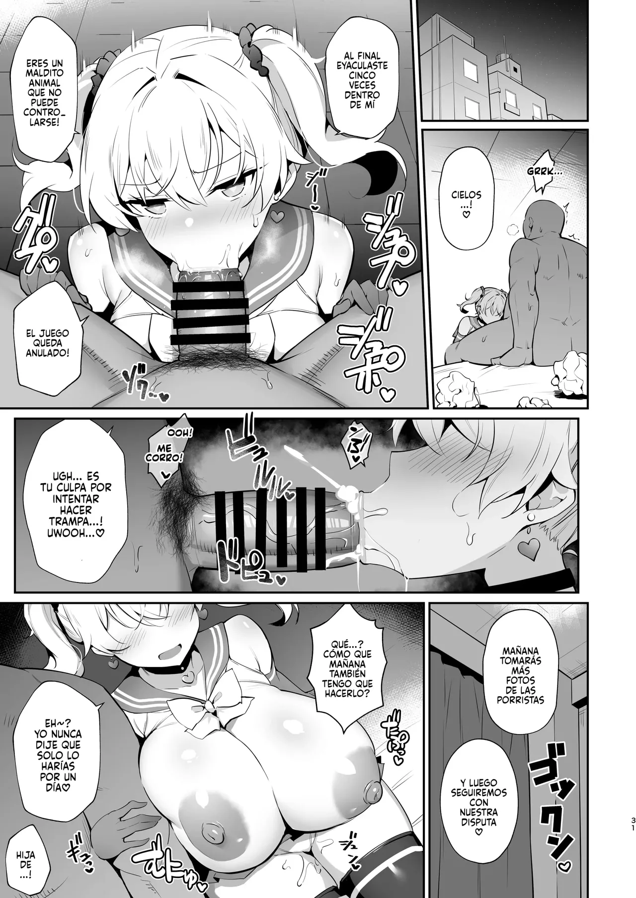 [Yawaraka Taiyou (Shake)] Mesugaki Kouhai Sasoi Uke Hon 2｜Un Libro Sobre Una Kohai Malcriada Que Te Invita A Tener Sexo 2 [Spanish] [P7Neko] [Digital] image number 30