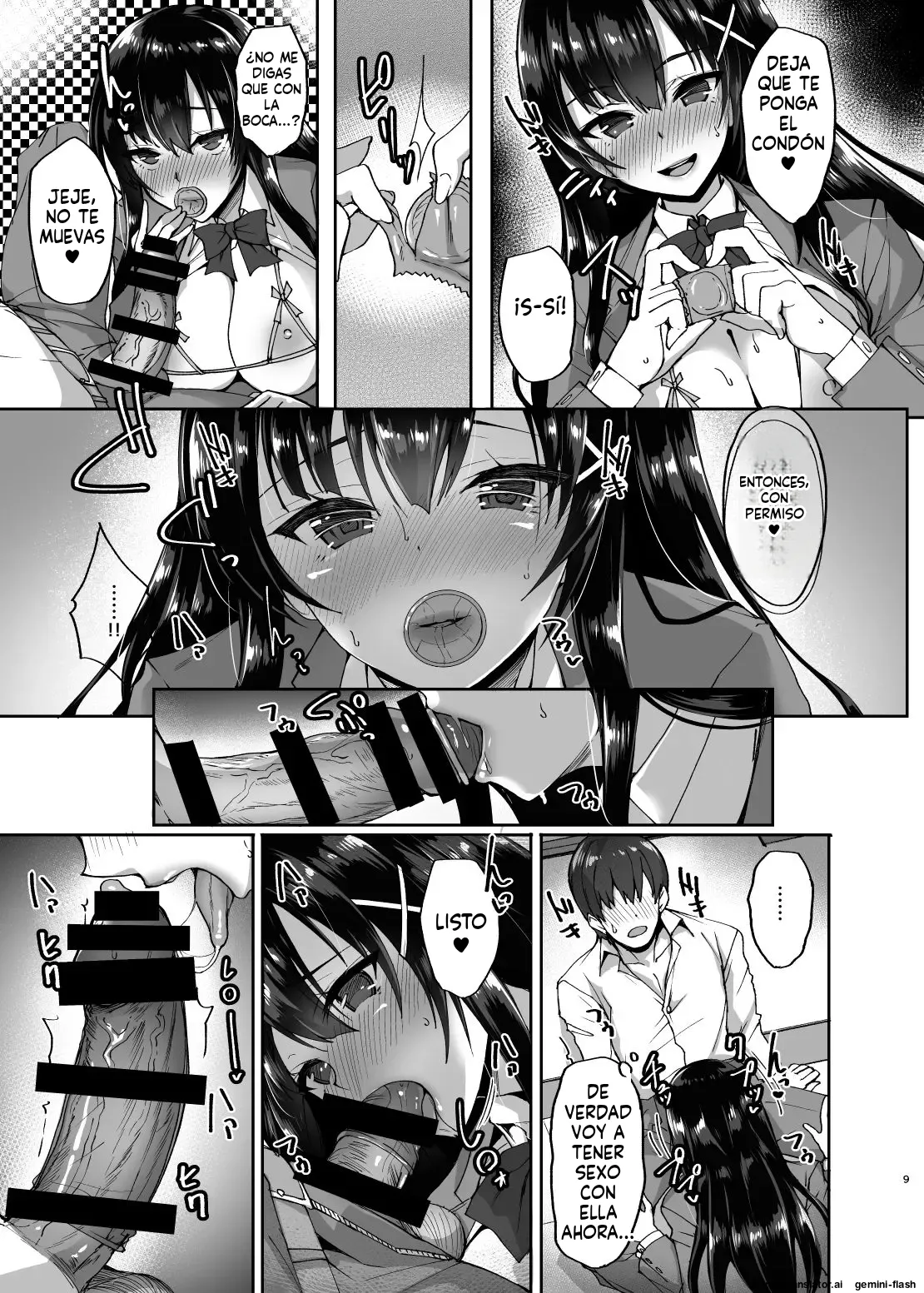 Chishojo Fuuki Iin no Minna ni Ienai Inbi na Onegai 1 (Spanish) MTL 이미지 번호 8