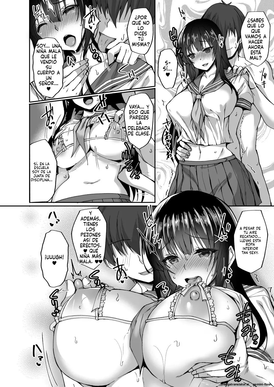 Chishojo Fuuki Iin no Minna ni Ienai Inbi na Onegai 2 (Spanish) MTL 이미지 번호 25