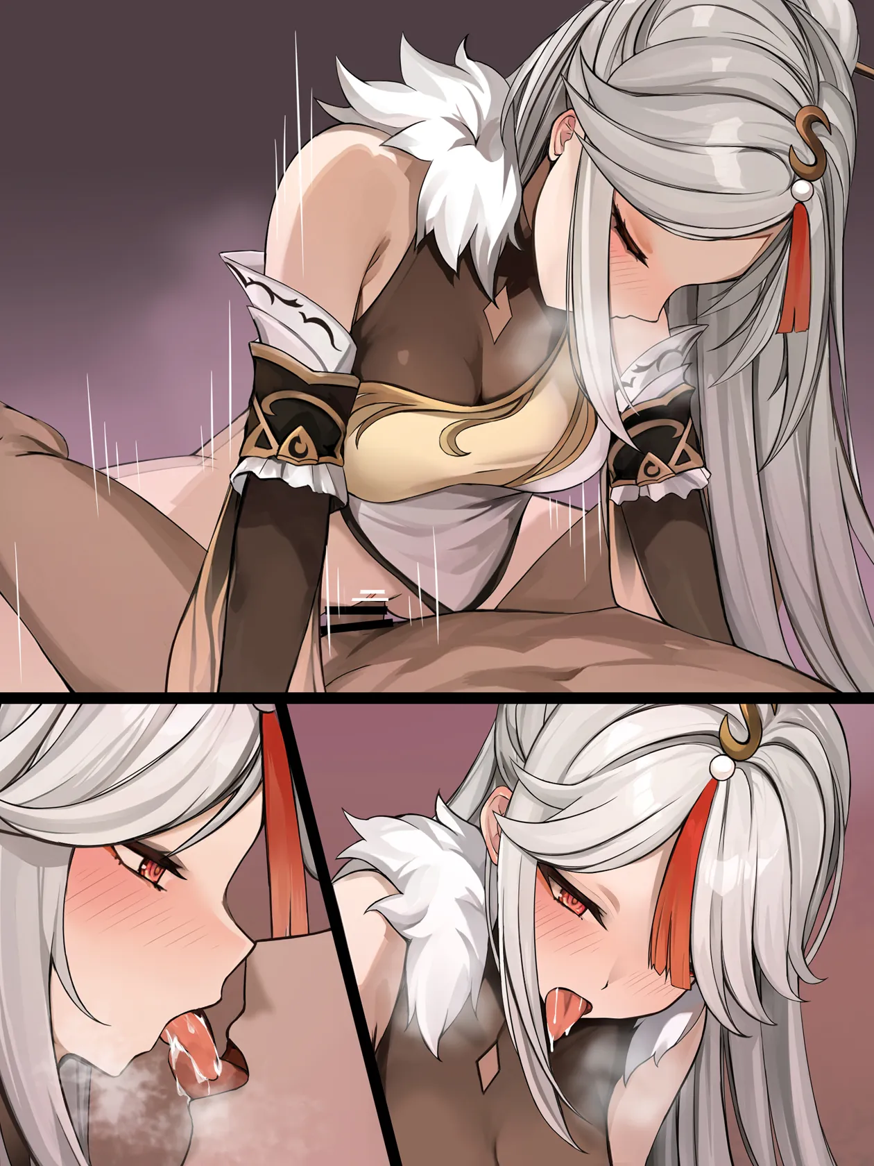 [se34tai] 仕事のストレスを発散する凝光 (原神) imagen número 7