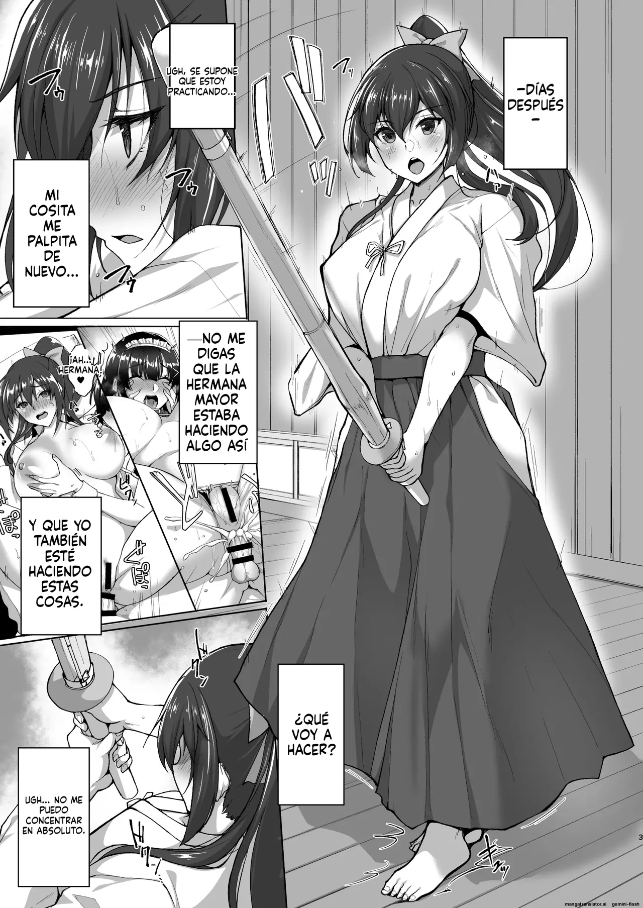 Chishojo Fuuki Iin no Minna ni Ienai Inbi na Onegai 5 (Spanish) MTL 이미지 번호 3