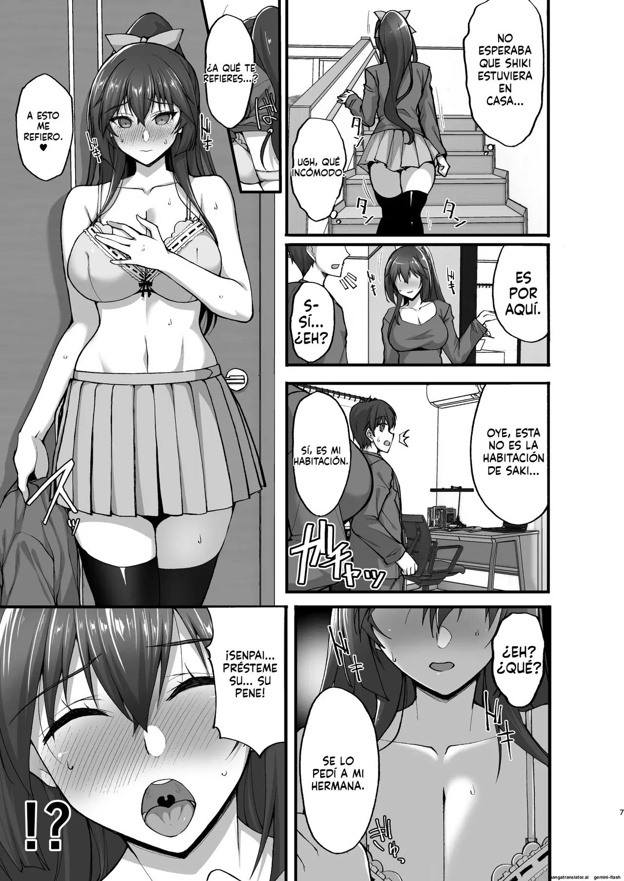 Chishojo Fuuki Iin no Minna ni Ienai Inbi na Onegai 5 (Spanish) MTL 이미지 번호 7