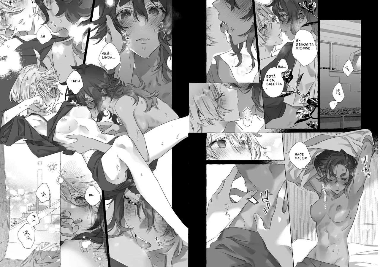 [Sleeper (Nekomura)] Akai Ookami to Mayonaka no Dance - Waltz With a Red Wolf in the Middle of the Night (Mobile Suit Gundam: The Witch from Mercury) [Digital](Spanish)(CristoferDeLosAndes) Bildnummer 9