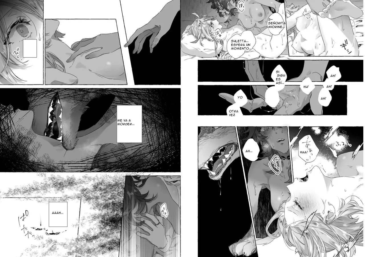 [Sleeper (Nekomura)] Akai Ookami to Mayonaka no Dance - Waltz With a Red Wolf in the Middle of the Night (Mobile Suit Gundam: The Witch from Mercury) [Digital](Spanish)(CristoferDeLosAndes) Bildnummer 14