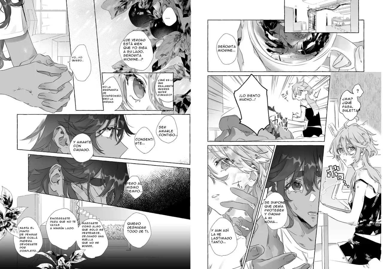 [Sleeper (Nekomura)] Akai Ookami to Mayonaka no Dance - Waltz With a Red Wolf in the Middle of the Night (Mobile Suit Gundam: The Witch from Mercury) [Digital](Spanish)(CristoferDeLosAndes) Bildnummer 17