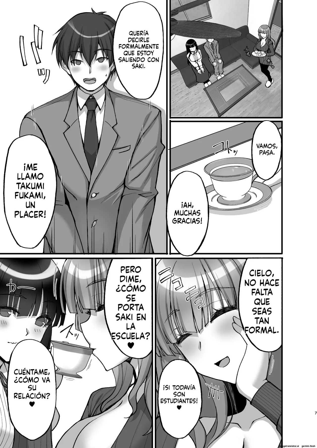 Chishojo Fuuki Iin no Minna ni Ienai Inbi na Onegai 6 (Spanish) MTL image number 7