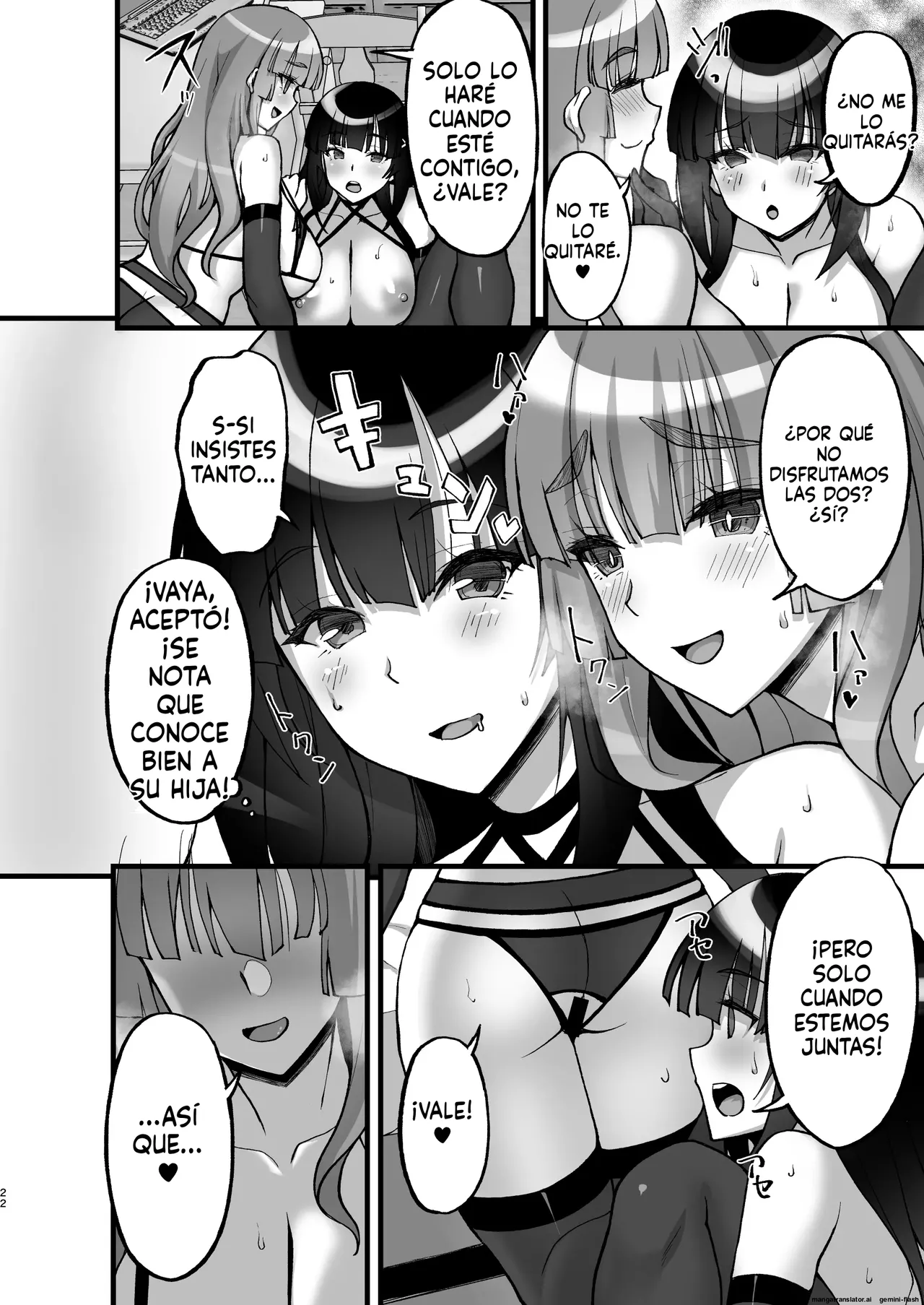 Chishojo Fuuki Iin no Minna ni Ienai Inbi na Onegai 6 (Spanish) MTL image number 22