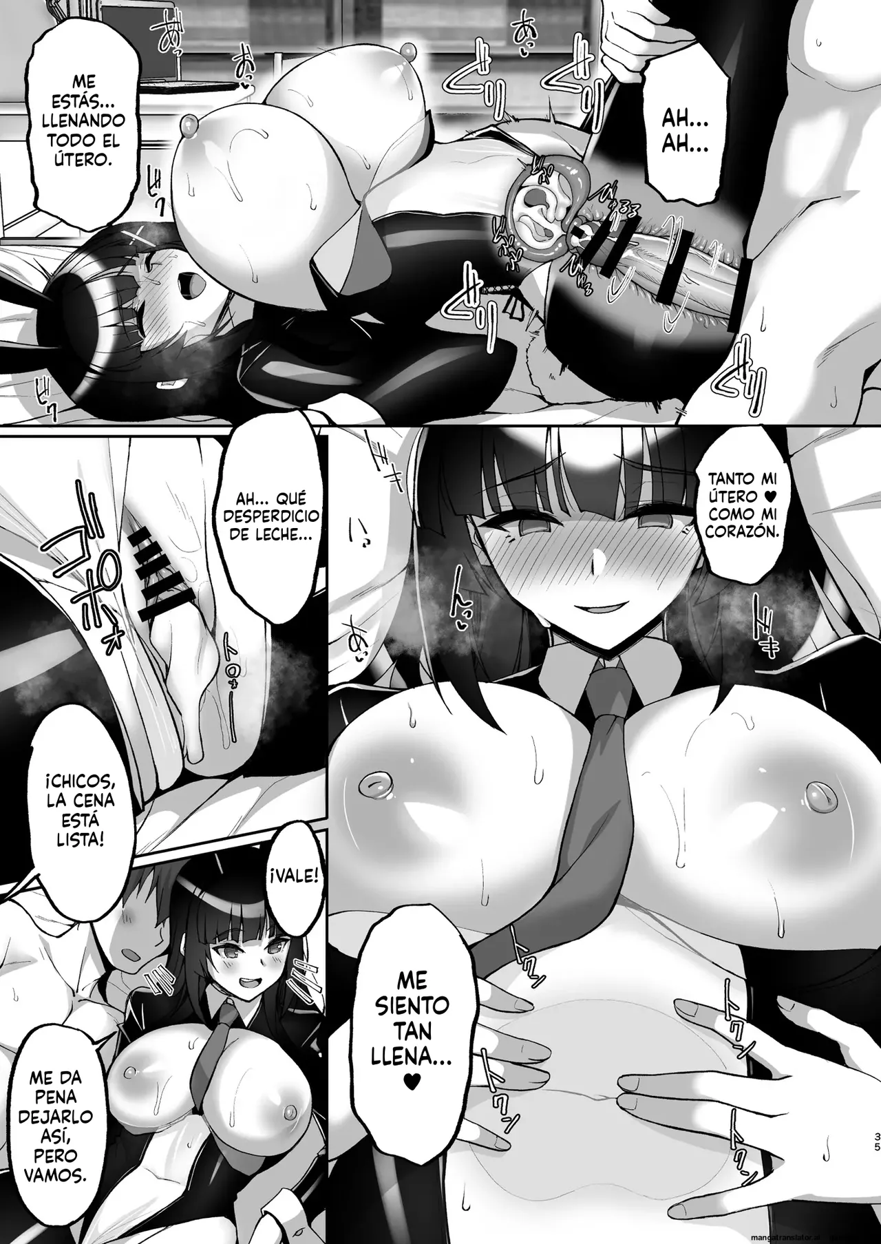 Chishojo Fuuki Iin no Minna ni Ienai Inbi na Onegai 7 (Spanish) MTL image number 35