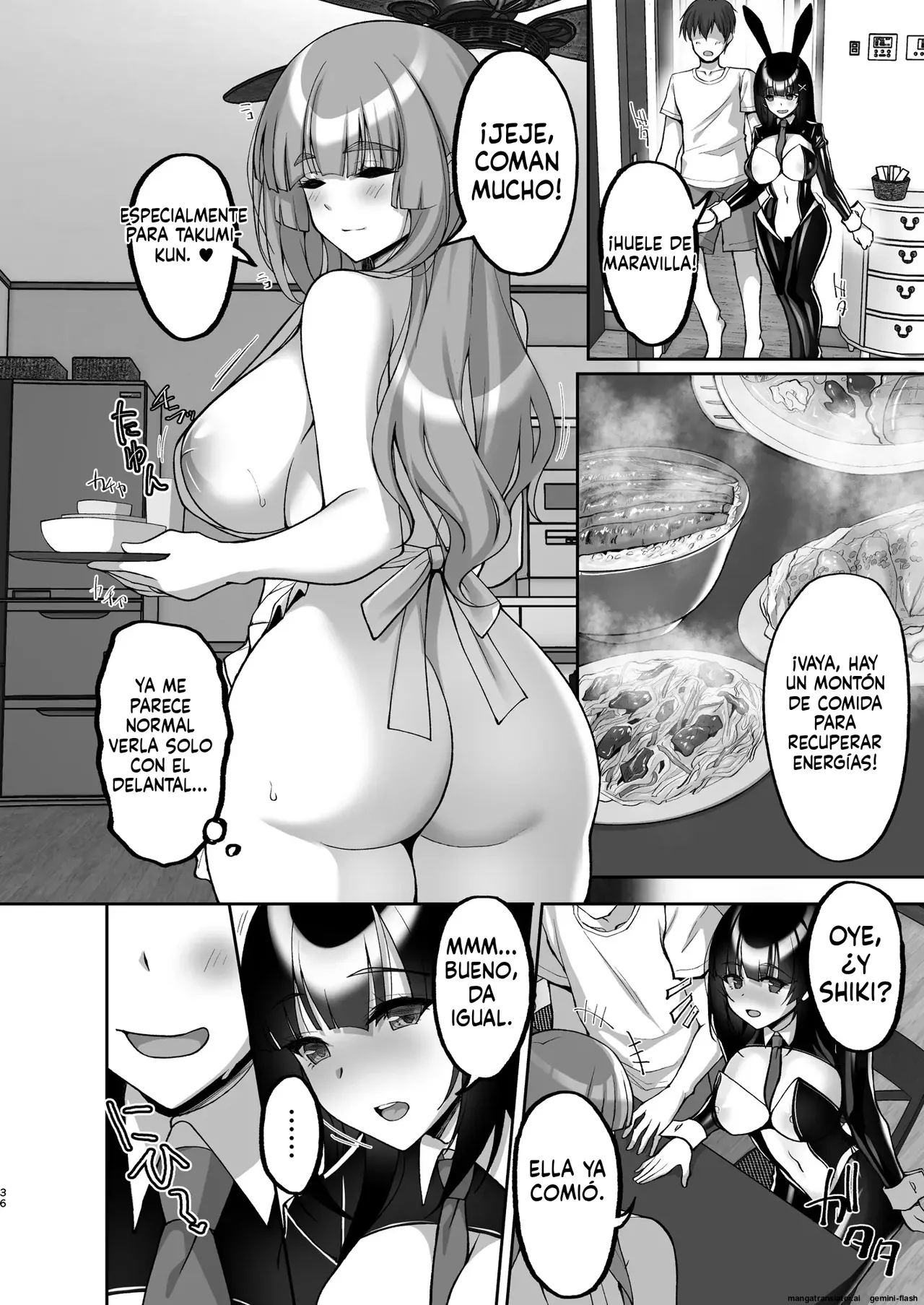 Chishojo Fuuki Iin no Minna ni Ienai Inbi na Onegai 7 (Spanish) MTL image number 36