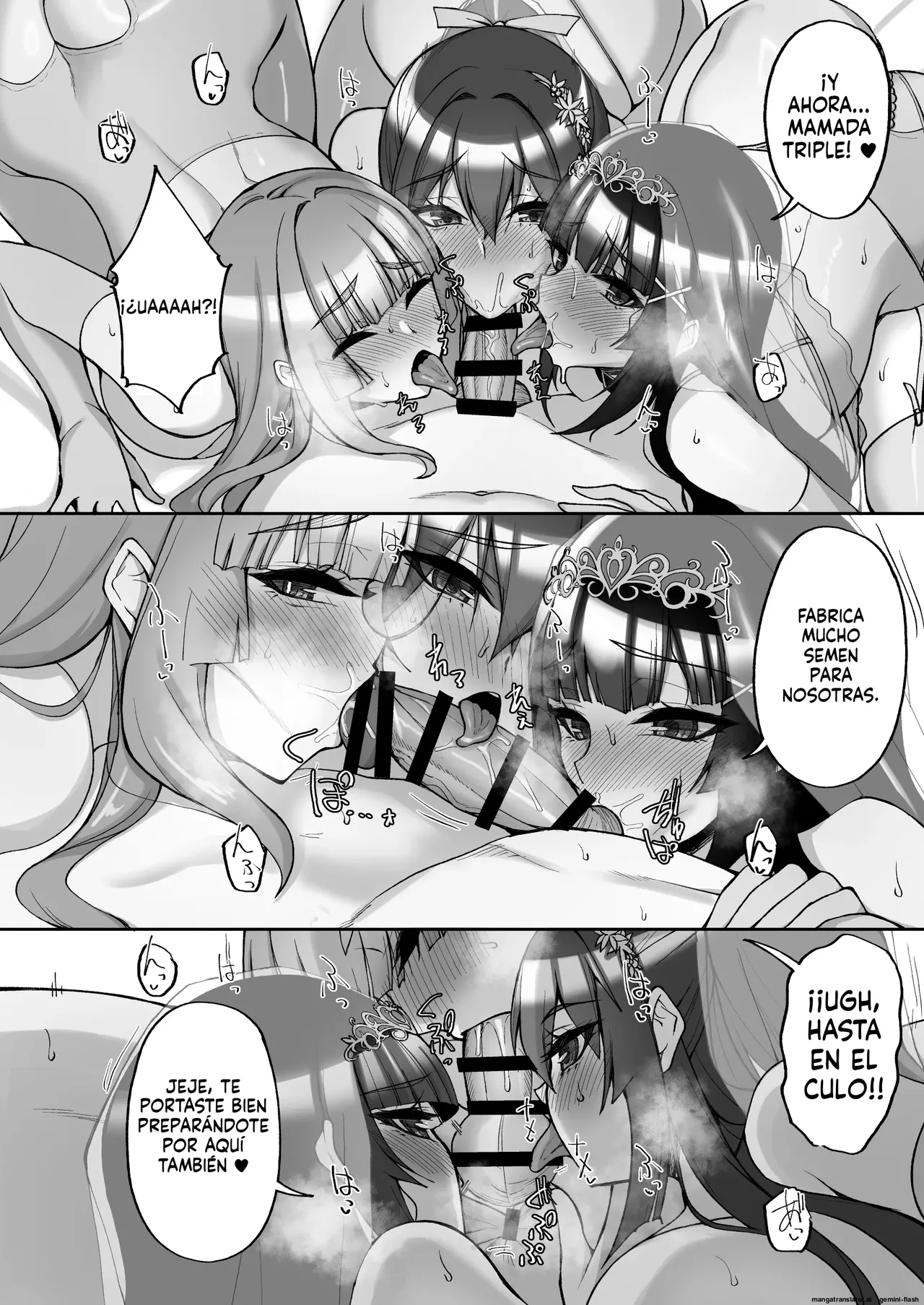 Chishojo Fuuki Iin no Minna ni Ienai Inbi na Onegai 9 (Spanish) MTL image number 20