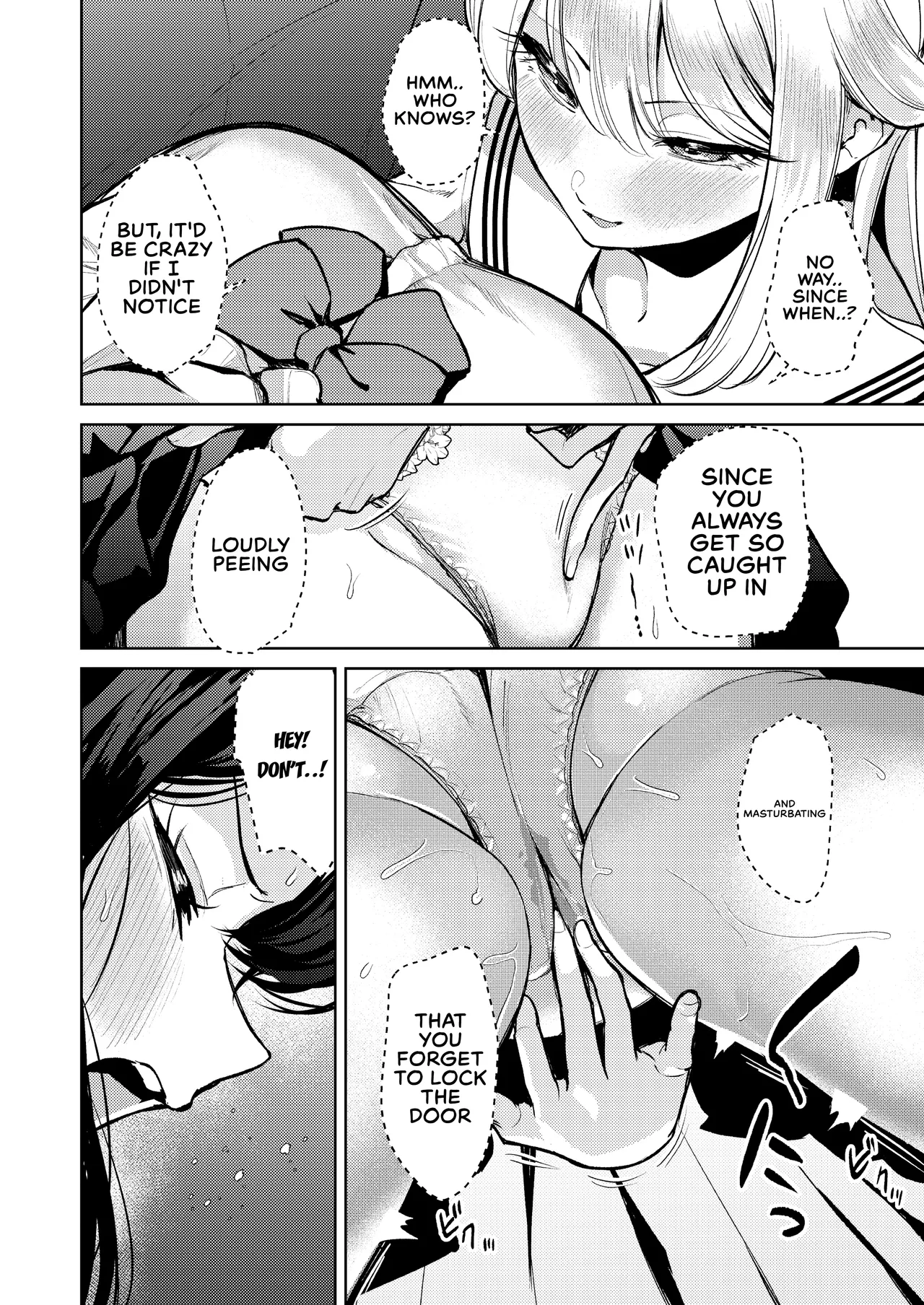 [Tana kara Marriage (Choi Moz)] Oshigama shitetara Rezurareta | From Omorashi Play to Lesbian Play [English] [Digital] image number 11