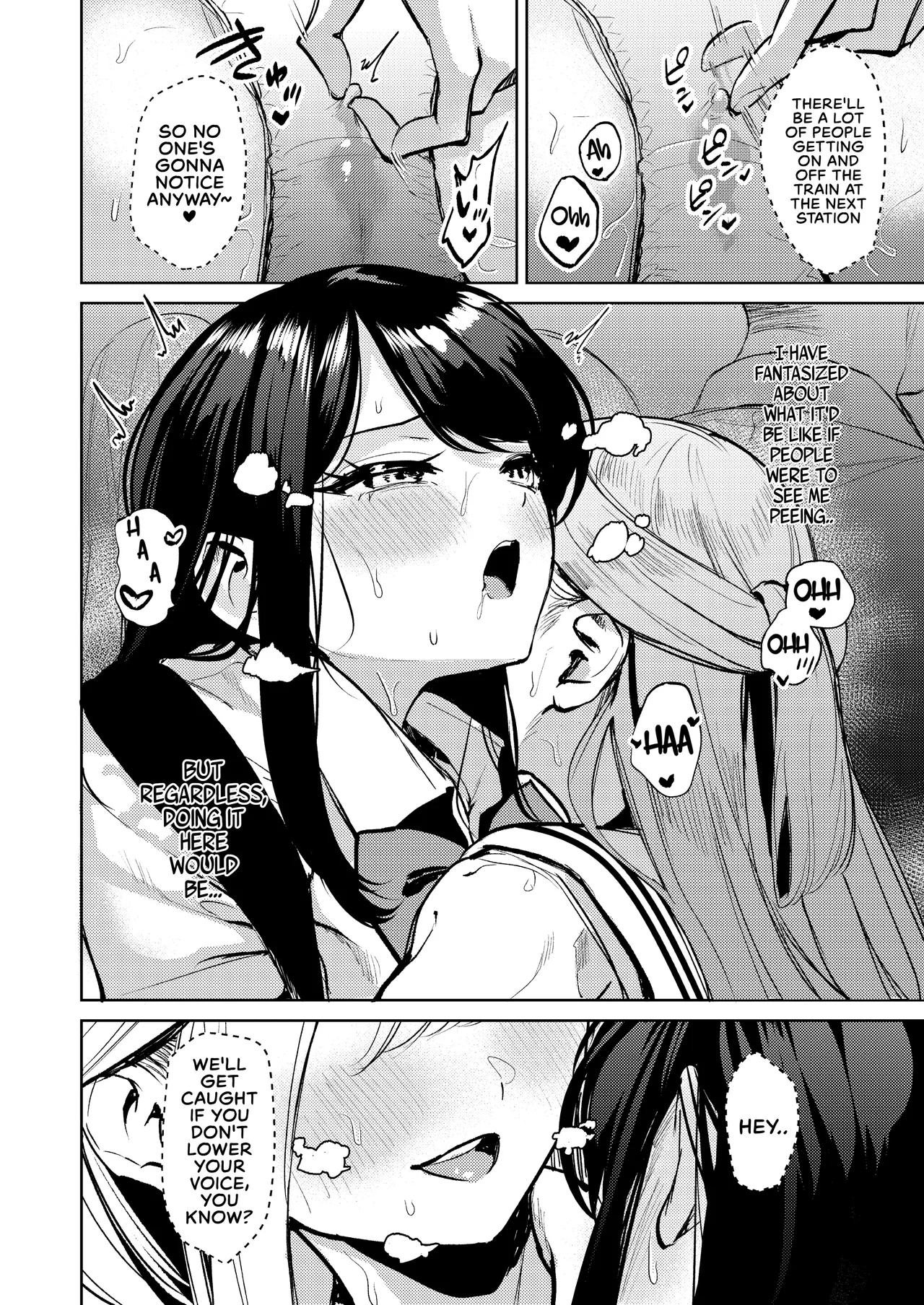 [Tana kara Marriage (Choi Moz)] Oshigama shitetara Rezurareta | From Omorashi Play to Lesbian Play [English] [Digital] image number 13