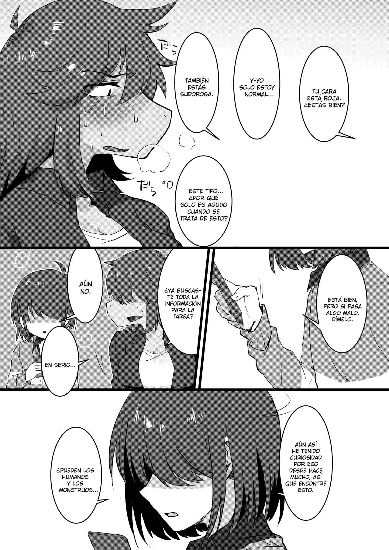 [Komugiko] Ningen to Monster demo Aka-chan wa Dekimasu ka!? | ¿¡Puede un humano y un monstruo hacer un bebé!? + Extras (Deltarune) [Spanish] [Kamus2001] (Uncensored) 画像番号 7