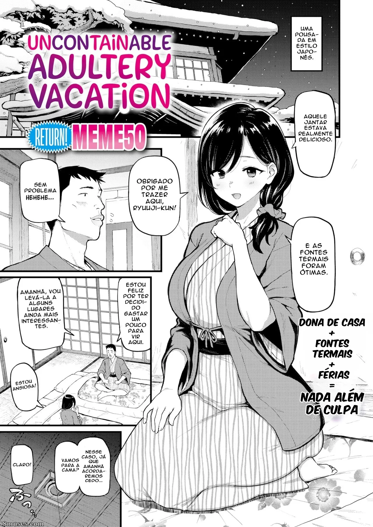 [Meme50] Uncontainable Adultery Vacation [Portuguese] [Descensored] image number 2