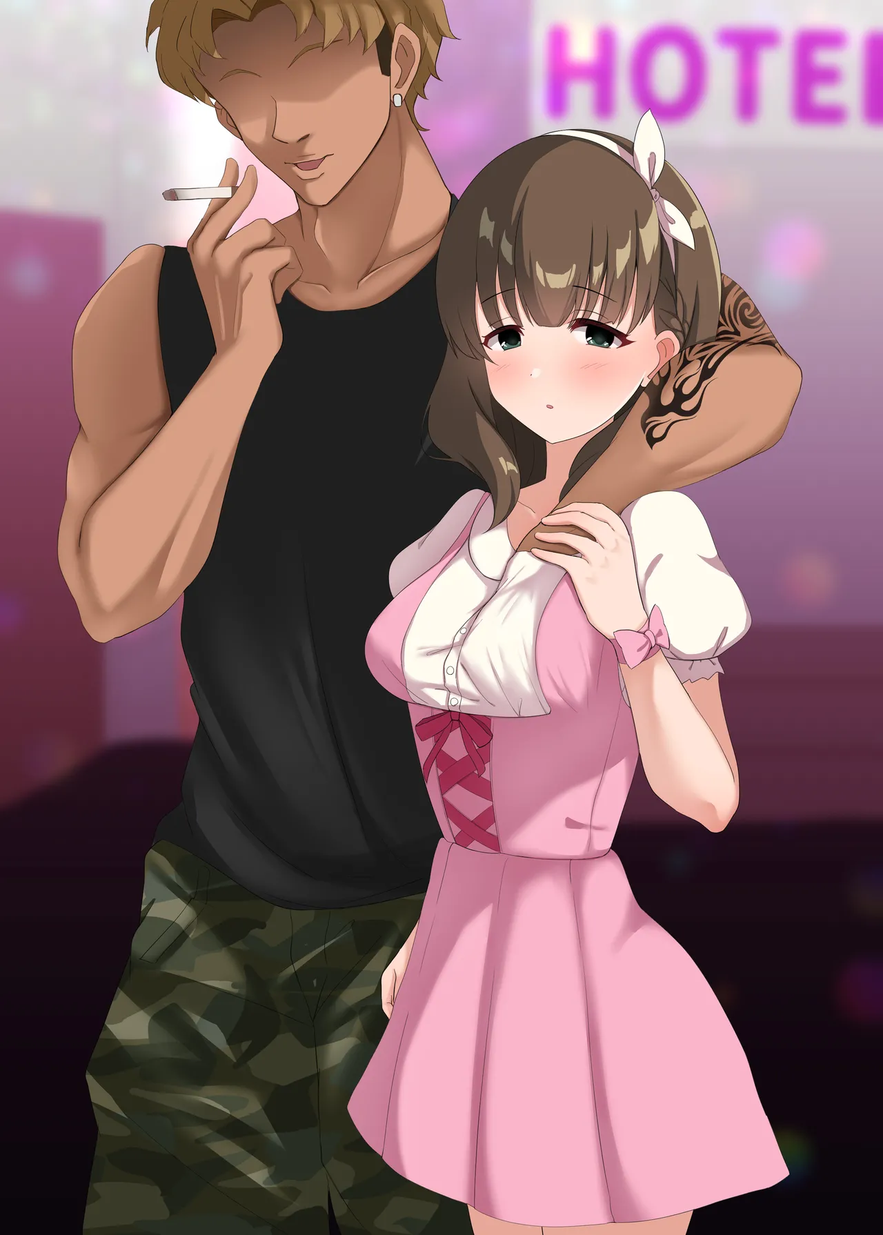 [みすりるリム] まゆがチャラ男とラブラブセックスして最後に顔射されるCG (アイドルマスター シンデレラガールズ) 8eme image