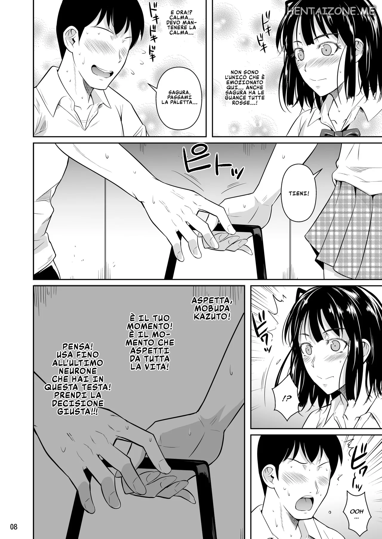 [Shoot The Moon (Fuetakishi)] Bocchi no Mob ga Tadashii Sentaku o Shite Seiso Shoujo to Tsukiau. 1-2 | Un solitario fa le scelte giuste ed esce con una ragazza a modo. Ovviamente c'è anche il sesso. 1-2 [Italian] 이미지 번호 9