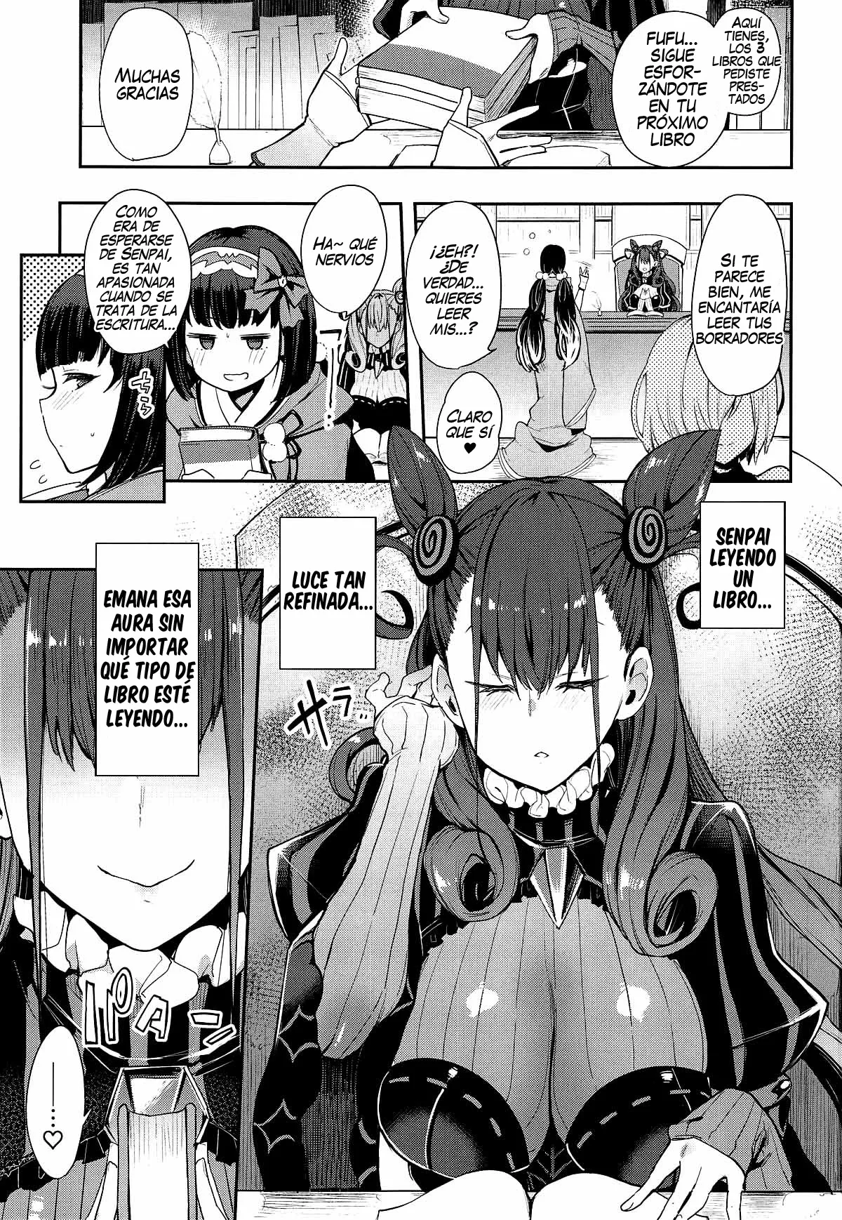 (COMIC1☆15) [Inbou no Teikoku (IN-KA of the Dead)] Joryuu Kannou Muramura Shikibu (Fate/Grand Order) [Spanish] Bildnummer 2