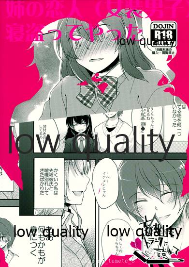 (COMITIA 112) [Mousou o Trunk ni Tsumete (Tokei)] Ane no Koibito (Josou Danshi) Netotte Yatta Bildnummer 28