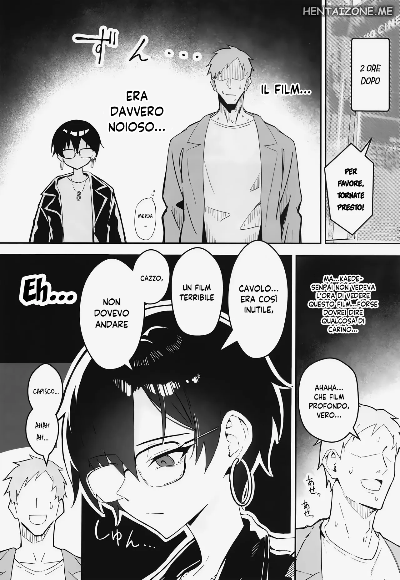 [Sukebe Hatsudenjo (Hatsuden Pengin)] Buaisou na Kakure Kyonyuu Boyish Kanojo to Taikutsu na Date | Un appuntamento con la mia ragazza ottusa e infantile [Italian] 이미지 번호 5