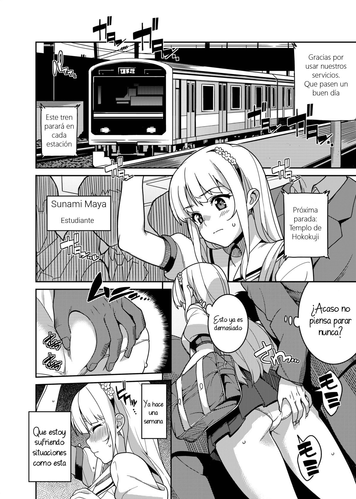 [Tiny*King (Sawashiro Kei)] Chikan Densha - The train molester [Spanish] [arKram] [Digital] image number 3