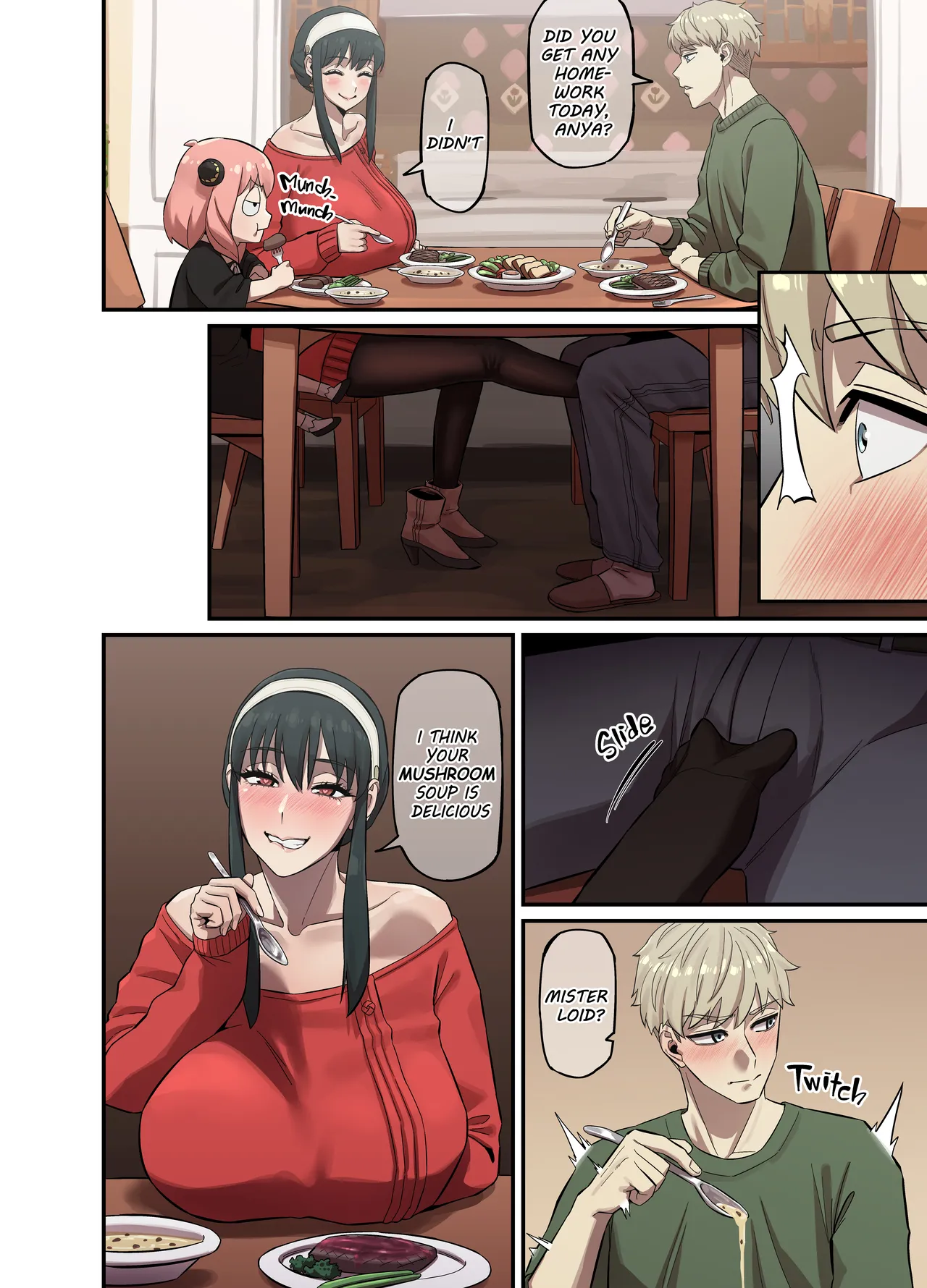 [AKAIMELON] [Full color] CRAZY SEX LIFE OF THE FORGER FAMILY (SPY X FAMILY) [English] 9eme image