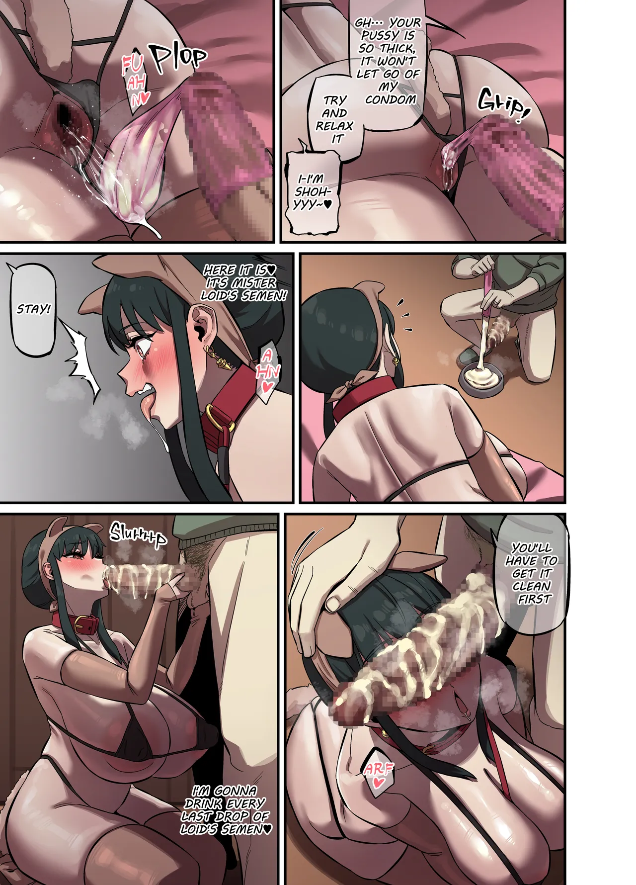 [AKAIMELON] [Full color] CRAZY SEX LIFE OF THE FORGER FAMILY (SPY X FAMILY) [English] 16eme image