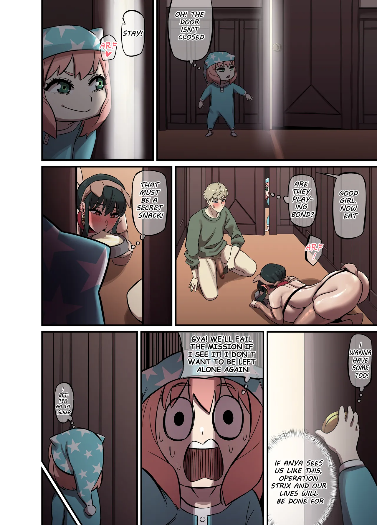 [AKAIMELON] [Full color] CRAZY SEX LIFE OF THE FORGER FAMILY (SPY X FAMILY) [English] 17eme image