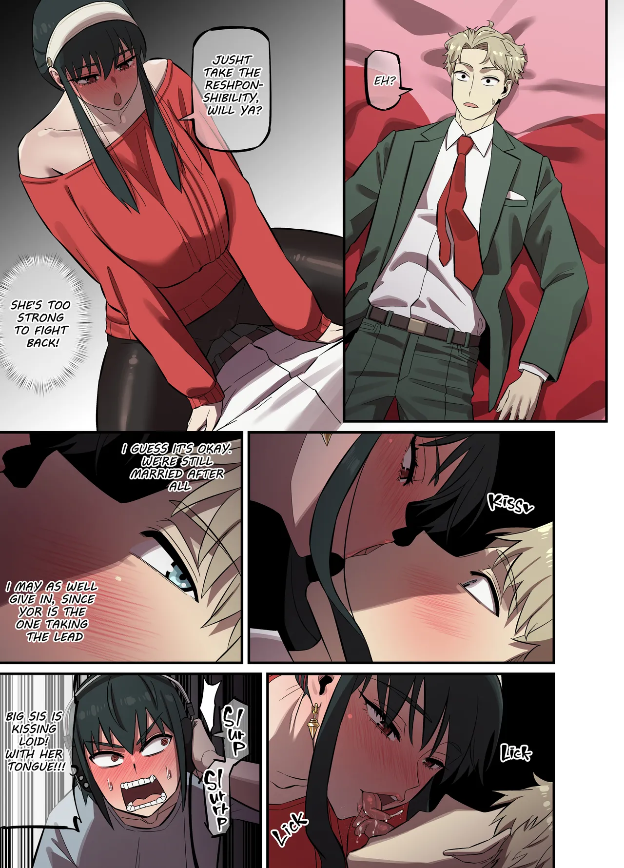 [AKAIMELON] [Full color] CRAZY SEX LIFE OF THE FORGER FAMILY (SPY X FAMILY) [English] 26eme image
