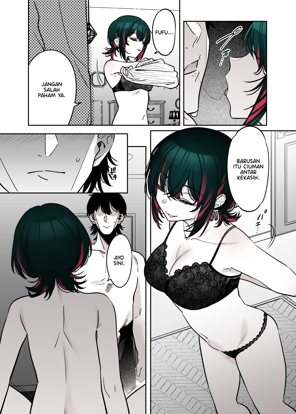 [Nazunaya Honpo (7zu7)] Mechakucha Jiraippoi kedo Ne wa Yasashisouna Ko 2 | Cewek yang Kelihatan Ranjau Banget tapi Aslinya Cewek Manis 2 [Indonesian] [Pinandhita 論理型] [Digital] numero di immagine  38