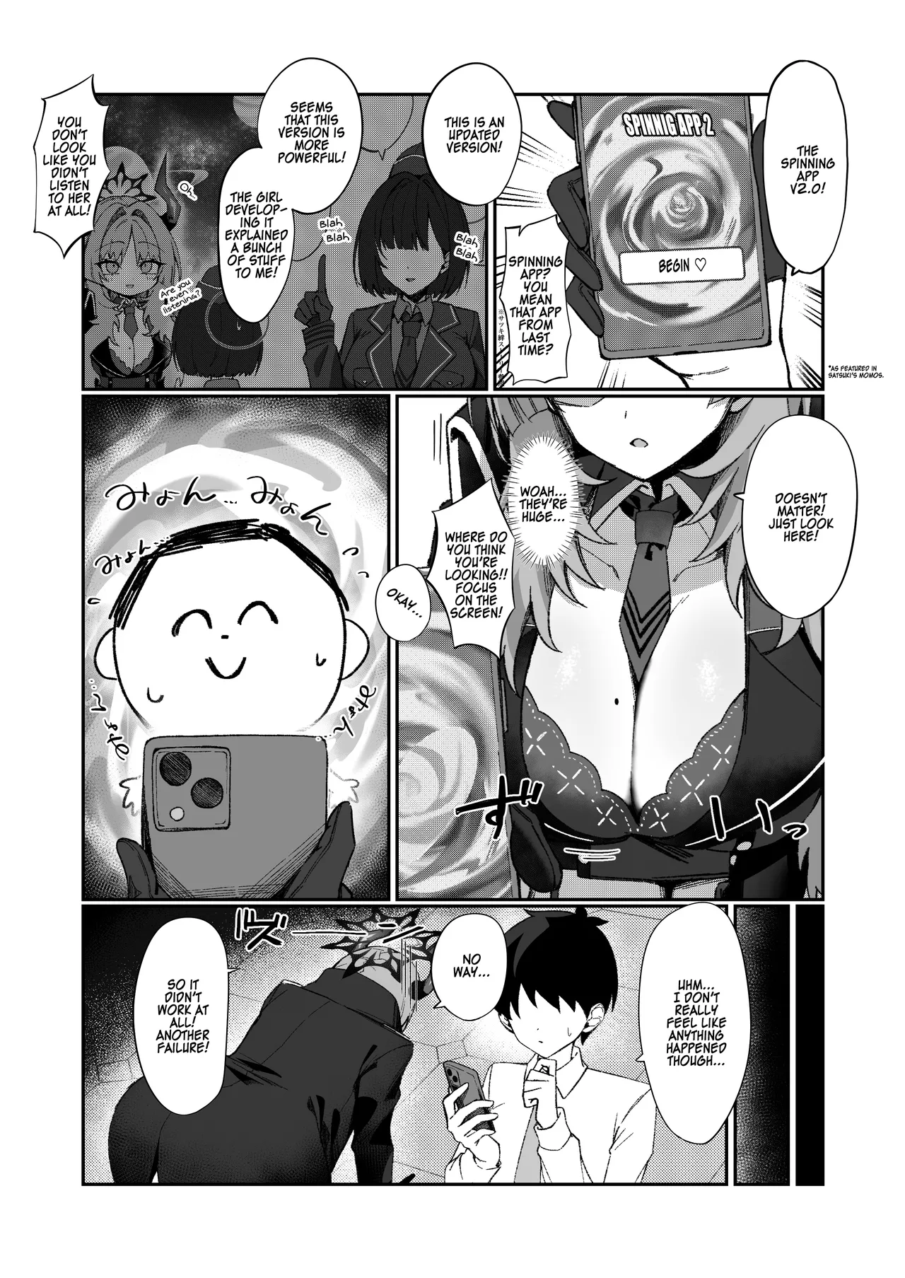 [Soborodon (Hiji Chaba)] Satsuki to Ichaicha Saimin Ecchi (Blue Archive) [English] [TSHH] [Digital] image number 4