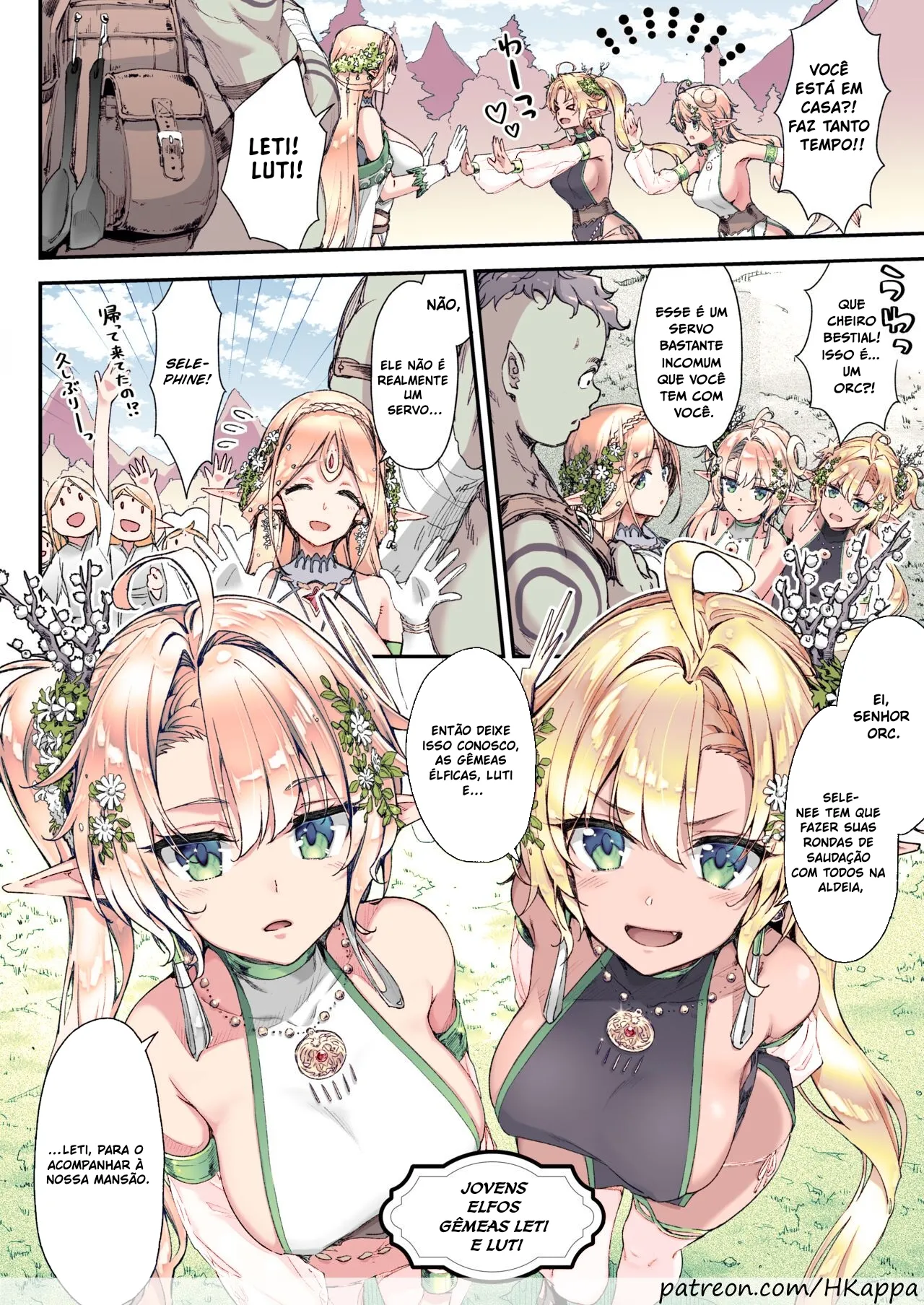 [Ichinose Land] Oideyo! Midarana Elf no Mori [Portuguese] image number 2
