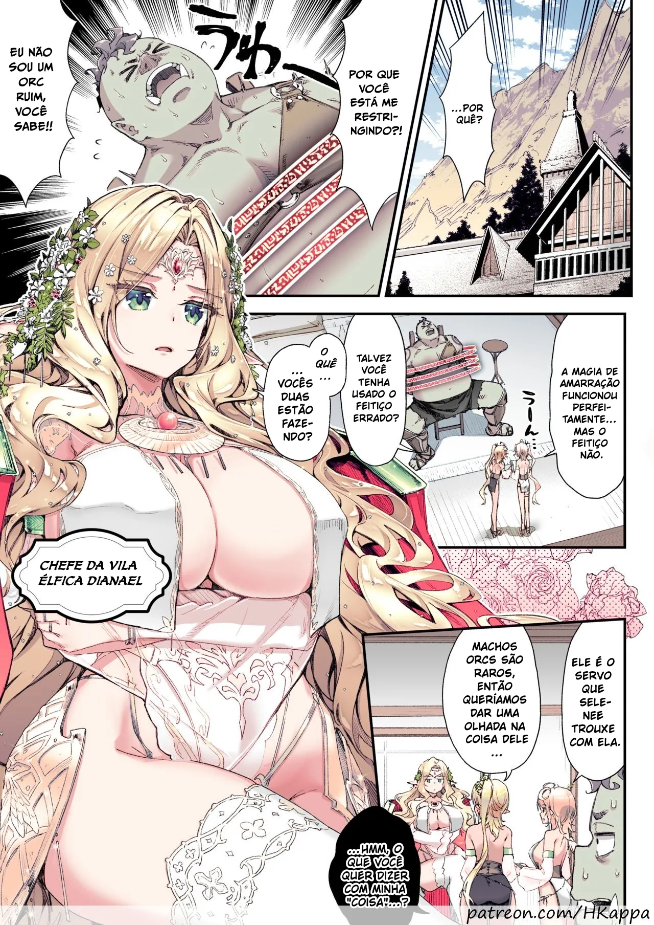 [Ichinose Land] Oideyo! Midarana Elf no Mori [Portuguese] image number 3