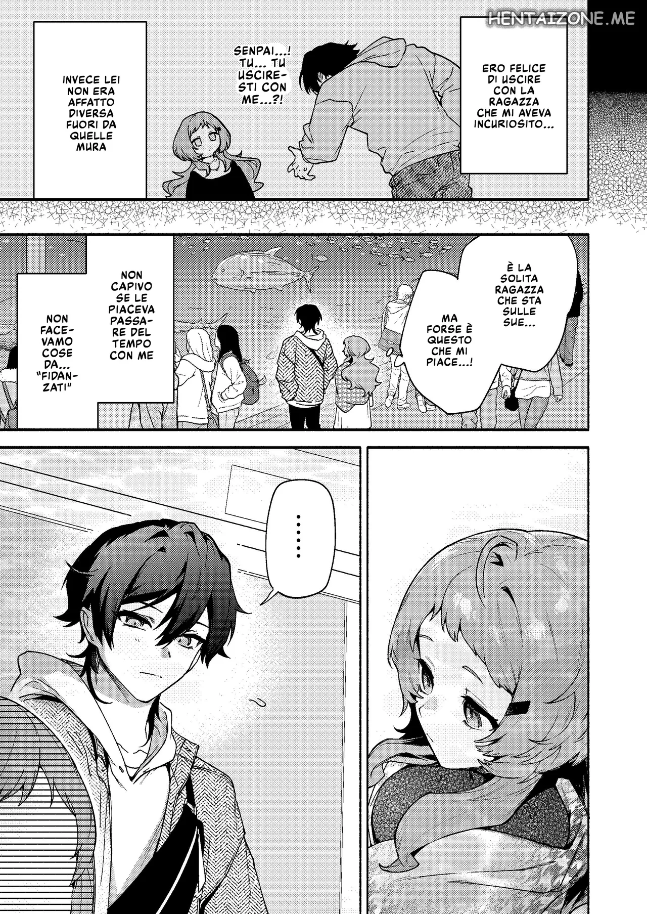 [Sakida Shoten (Sakida Saki)] Mako-senpai ni Taberareru. ~Chiisakute Dekkai Ama Sado Senpai ni Otosareru~ | Divorato da Mako-senpai ~ soccombere a una senpai sadica, piccola ma gigantesca [Italian] [Digital] 图片编号 6