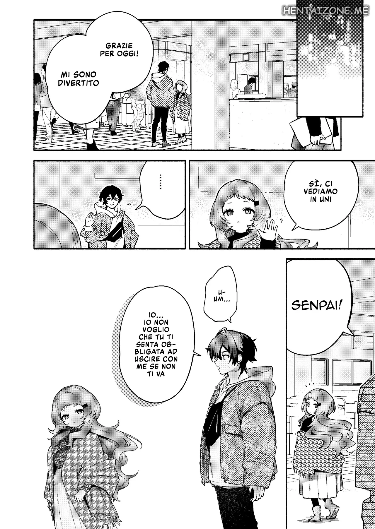 [Sakida Shoten (Sakida Saki)] Mako-senpai ni Taberareru. ~Chiisakute Dekkai Ama Sado Senpai ni Otosareru~ | Divorato da Mako-senpai ~ soccombere a una senpai sadica, piccola ma gigantesca [Italian] [Digital] 图片编号 7