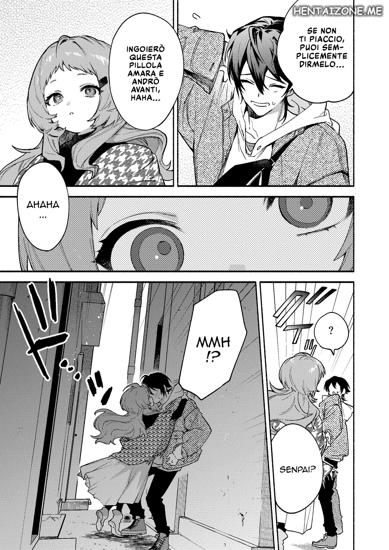 [Sakida Shoten (Sakida Saki)] Mako-senpai ni Taberareru. ~Chiisakute Dekkai Ama Sado Senpai ni Otosareru~ | Divorato da Mako-senpai ~ soccombere a una senpai sadica, piccola ma gigantesca [Italian] [Digital] 图片编号 8