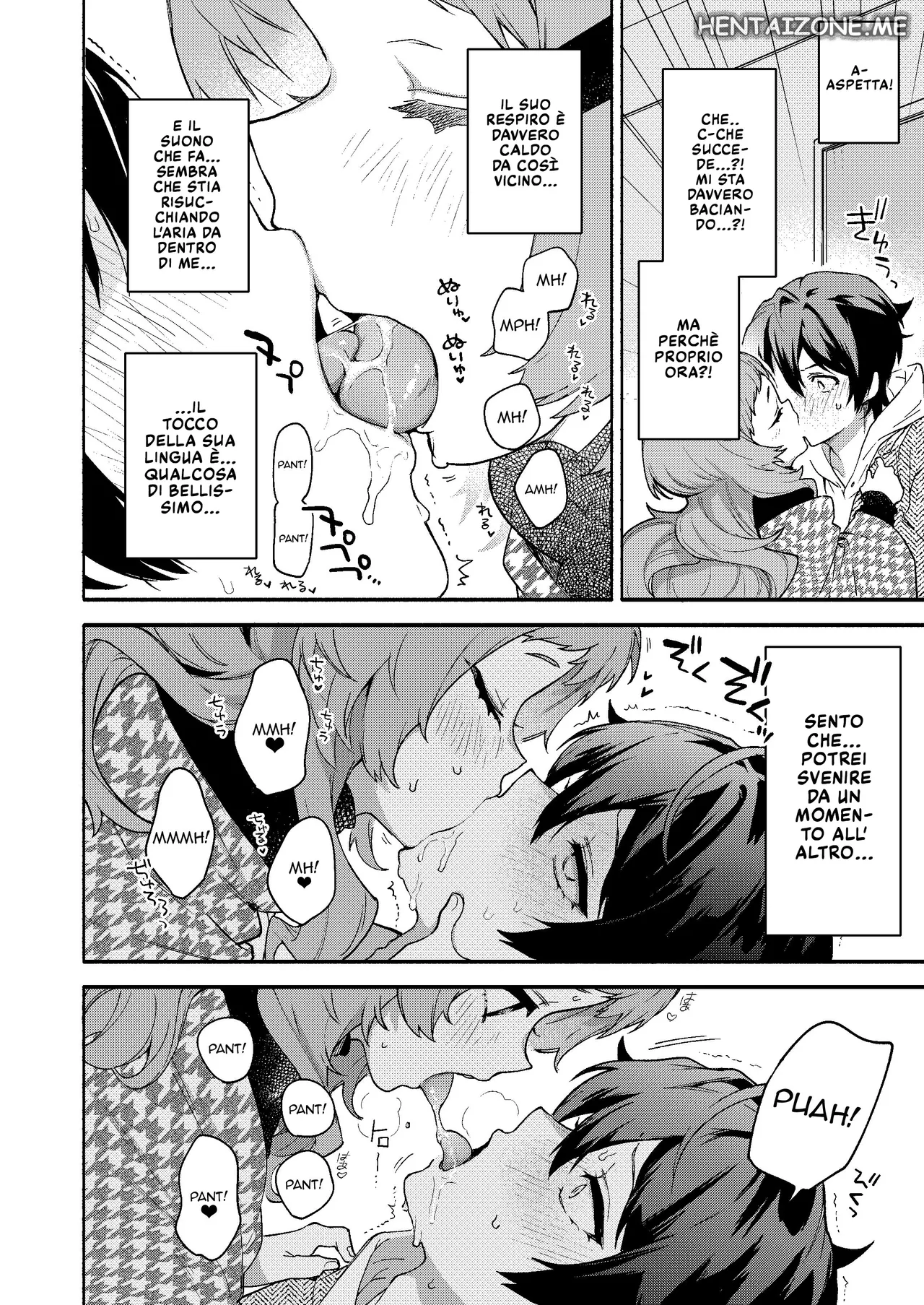 [Sakida Shoten (Sakida Saki)] Mako-senpai ni Taberareru. ~Chiisakute Dekkai Ama Sado Senpai ni Otosareru~ | Divorato da Mako-senpai ~ soccombere a una senpai sadica, piccola ma gigantesca [Italian] [Digital] 图片编号 9